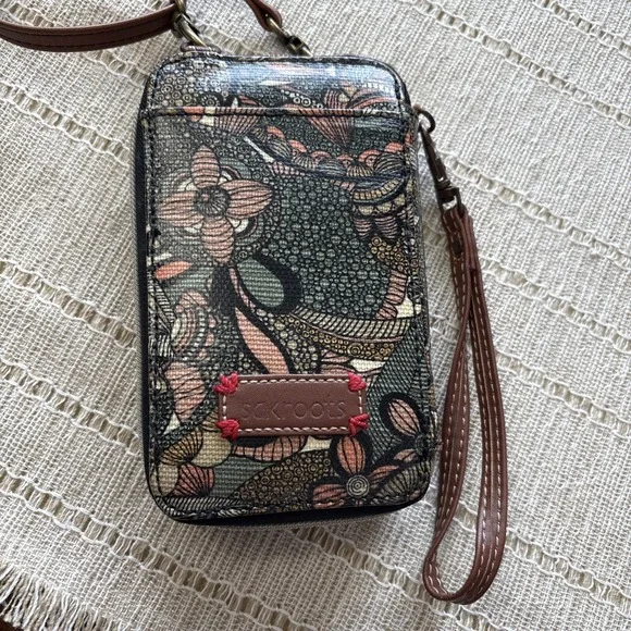 sakroots crossbody wallet purse - Picture 2 of 8